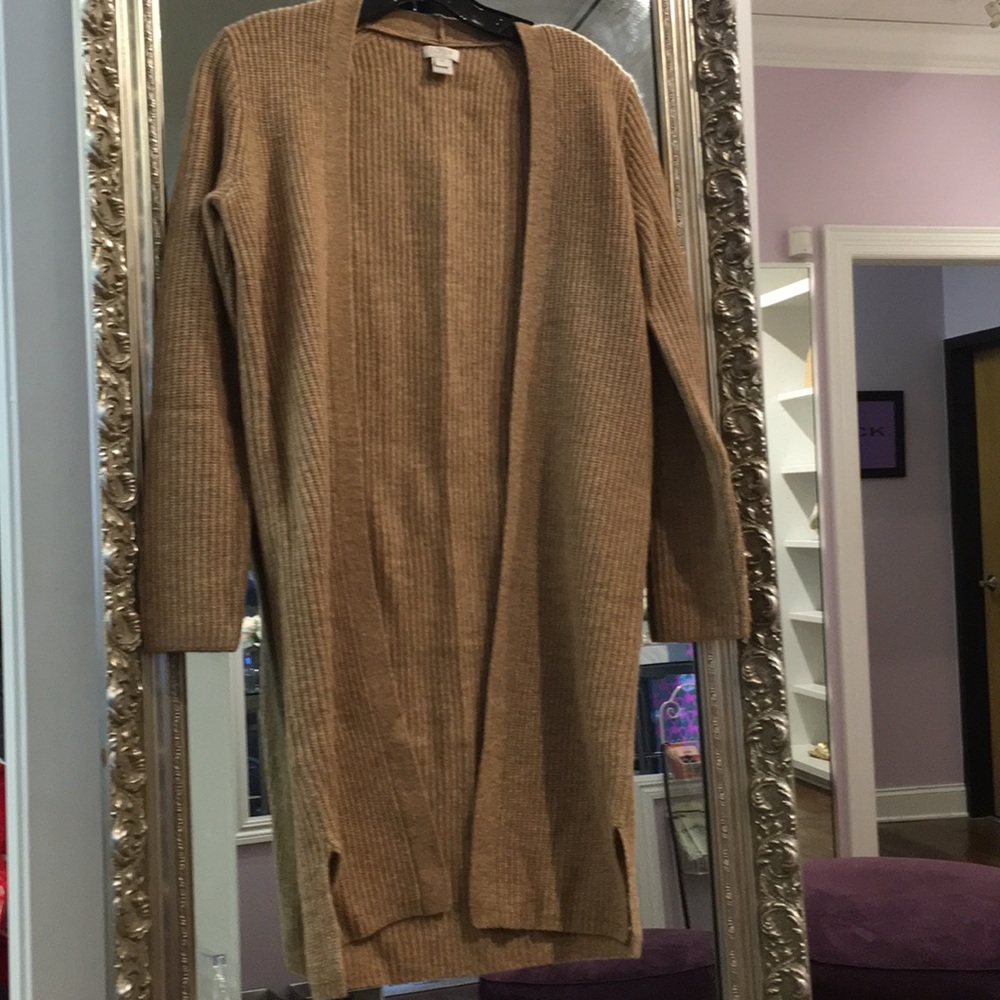 JCrew open knit cardigan